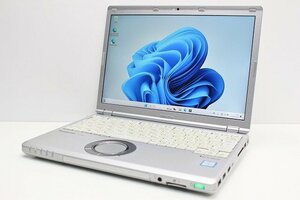 1円スタート ノートパソコン Windows11 Panasonic レッツノート CF-SZ6 第7世代 Core i5 SSD256GB メモリ8GB 12.1 Windows10 カメラ