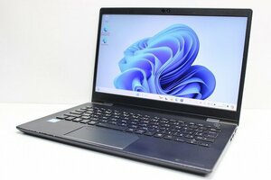 1円スタート ノートパソコン Windows11 東芝 dynabook G83 第8世代 Core i5 8250U SSD256GB メモリ8GB Windows10 カメラ 13.3インチ 薄型