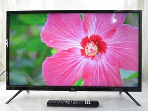 ☆TLC ティーエルシー 32V型 ハイビジョン液晶テレビ スマートテレビ Wi-Fi/YouTube 32S515 2020年製 リモコン付き 直接引取OK w6611