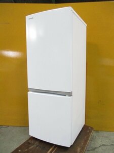 ☆TOSHIBA 東芝 2ドア ノンフロン冷凍冷蔵庫 153L GR-S15BS ホワイト 2021年製 直接引取OK w5315