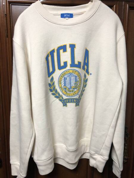 B:MING ビーミング UCLA カレッジロゴ スウェット Lサイズ◆ビームス メンズ