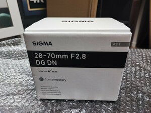 新品未使用　SIGMA ズームレンズ 28-70mm F2.8 DG DN/Lマウント　シグマ　ライカ Contemporary