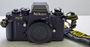 ★動作確認済　Nikon ニコン F3/T　ブラック　 フィルムカメラ ボディとプロストラップ、TTLガンカプラー、ファインダースクリーン２