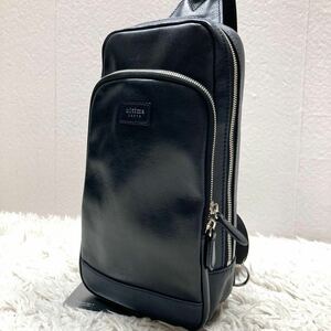  превосходный товар urutimato-kyo-ultima TOKYO сумка "body" сумка-пояс сумка "body" наклонный .. возможно кожа натуральная кожа one плечо темно-синий чёрный 
