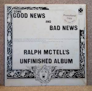 RALPH McTELL-Unfinished Album/試聴/'71 米Paramount 珍品プロモ　盤洗浄済