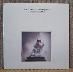 KATE BUSH-Big Sky/試聴/'86 英EMI ジャケット付き7インチシングル　B面アルバム未収録曲　盤洗浄済