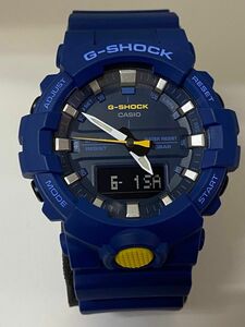 新同品！CASIO・G-SHOCK・GAー800SC・ブルー・クオーツ・カシオ･ジーショック･アナデジ