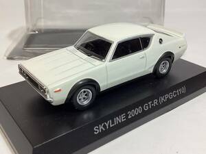 京商　1／64 日産スカイライン　GT-R KPGC110 ケンメリ　 スカイライン　& GT-R NEO