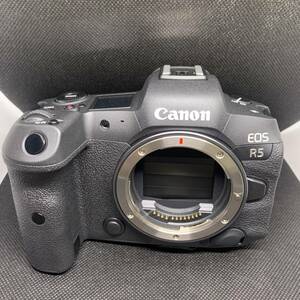 canonキャノンEOS R5 ボディ+バッテリー2個(元箱付き)