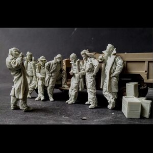  geo llama ..7 body set 1/35 scale miniature foreign . military large war resin resin model figure not yet painting unassembly kit p26