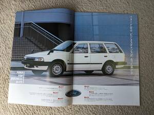 *90.3 Ford Laser * van catalog (SSE8W) all 26P chronicle 