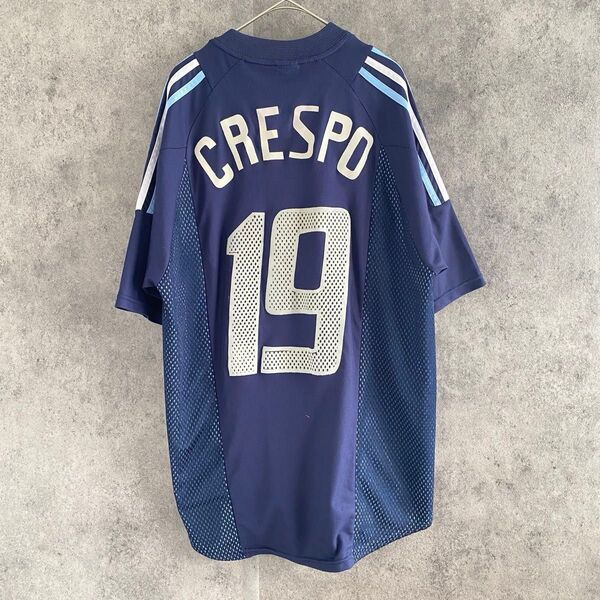 CRESPO アルゼンチン 代表 サッカー ユニホーム 19 adidas アディダス