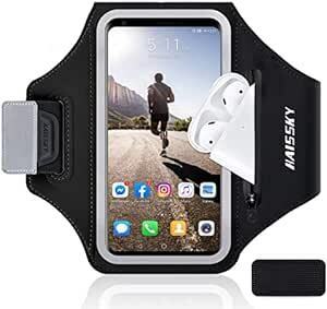  running arm band Guzack( face certification correspondence / Touch operation OK/ smartphone,airpods, card, key, coins etc. storage / earphone hole 