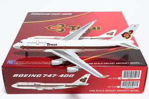 JC Wings 1/400 Thai international aviation Boeing 747-400 HS-TGY Thai Airways International