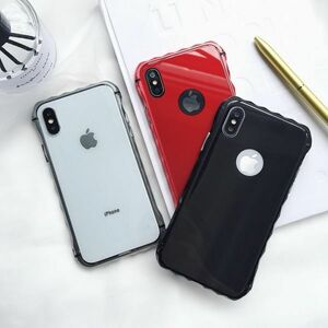  free shipping! iPhone X case aluminum van pa-. strengthen the back side glass 2 point set iphoneX cover feeling of luxury 