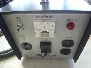  power to Lancer SN-30A new Toyo transformer trance step down transformer long time period warehouse storage unused 