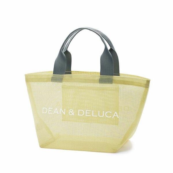 DEAN&DELUCA ディーン&デルーカ メッシュトートバッグ イエロー S