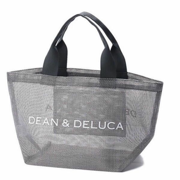 DEAN&DELUCA ディーン&デルーカ メッシュトートバッグ グレー S