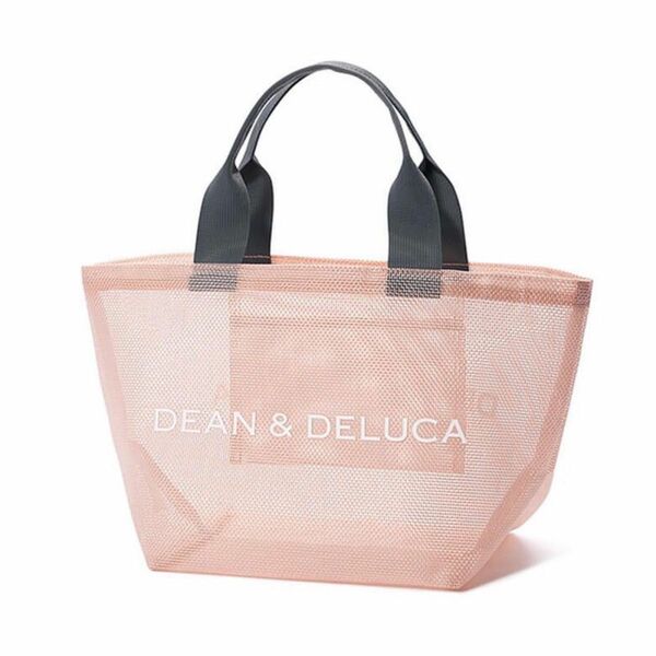 DEAN&DELUCA ディーン&デルーカ メッシュトートバッグ ピンク S