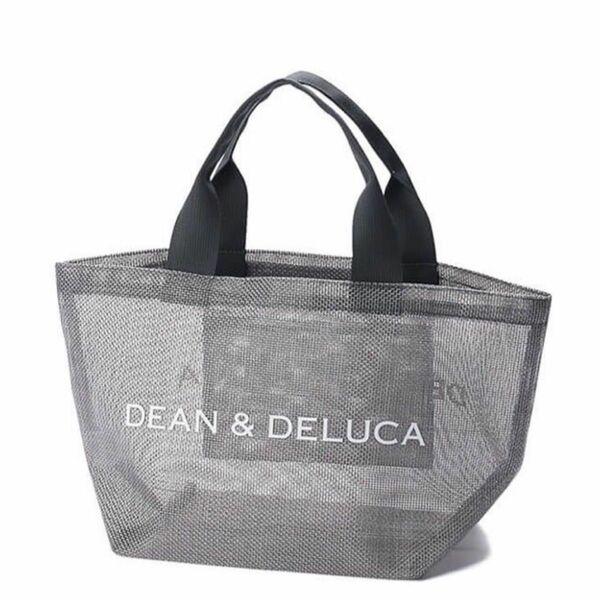 DEAN&DELUCA ディーン&デルーカ メッシュトートバッグ グレー S