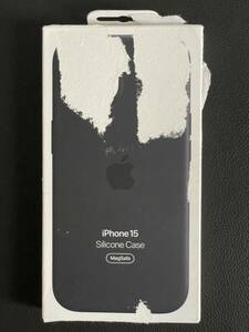 Apple 純正 iPhone 15 シリコンケース・ブラック 新品未使用