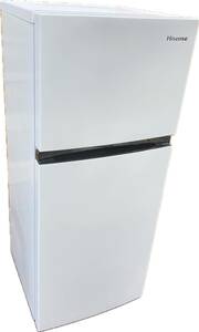 送料無料g31224 Hisense 2ドア ノンフロン冷凍冷蔵庫 HR-B1202 2020年製 ハイセンス 