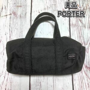 【美品】PORTER ポーター スモーキー ミニボストン ハンドバッグ 吉田カバン ハンドバッグ
