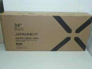 新品 JAPANNEXT JN-IPS34144UWQHDR 34型液晶ディスプレイ