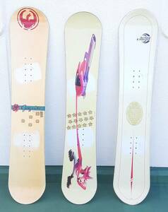 スノーボードの板●３枚セット