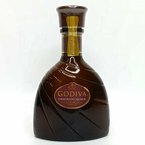 [9304-013] GODIVA CHOCOLATE LIQUEUR [ unopened * present condition goods ]gotiba chocolate liqueur 375ml gross weight 771.5g 15 times sake 