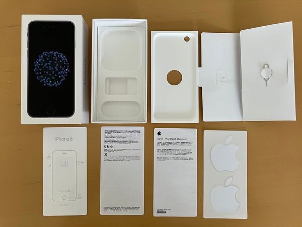 iPhone 6 32GB Space Gray スペースグレイの箱