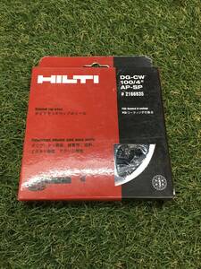 【未使用品】HILTI ダイヤモンドカップホイール DG-CW 100/4 AP-SP【同梱可】/　ITBL17XZQEX8