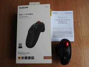 ELECOM エレコム Relacon ワイヤレス トラックボール M-RT1DRBK　使用期間少　美品