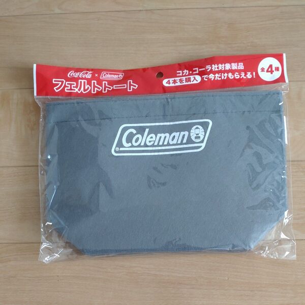 Coleman フェルトトート コカコーラ