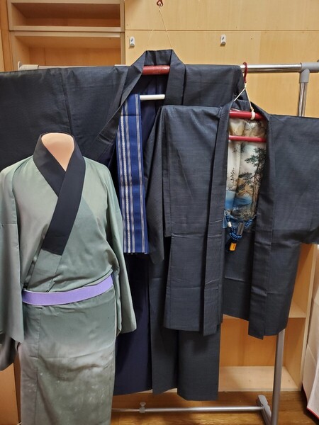 男性用 着物と羽織フルセット(1)