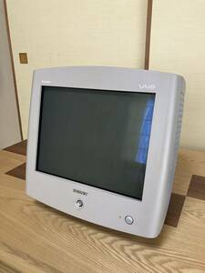SONY VAIO CRT monitor 15 type FDtolinito long display operation goods 