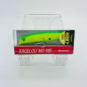 新品 Megabass メガバス KAGELOU MD 98F カゲロウ MD 98F SP-C スペシャルカラー LIME GREEN MAT CHART ライム グリーン マット チャート