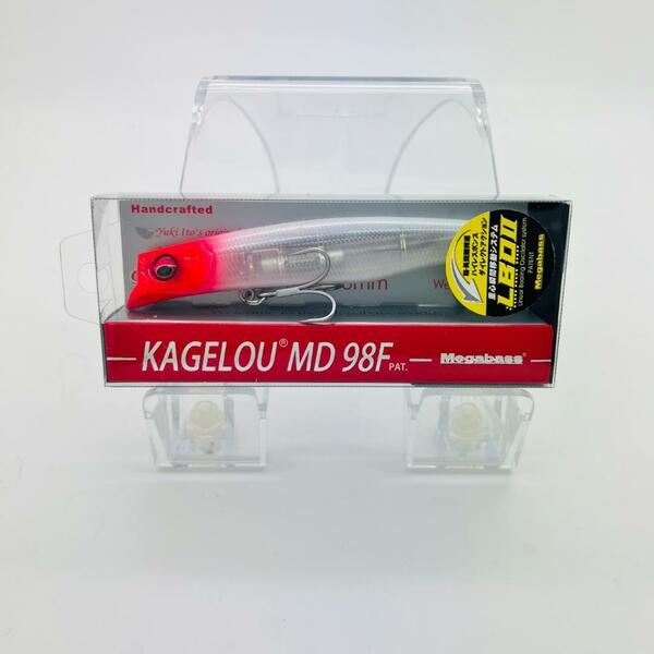 新品 Megabass メガバス KAGELOU KAGELOU MD KAGELOU 98F カゲロウ カゲロウ 98F GP RED HEAD GP レッドヘッド