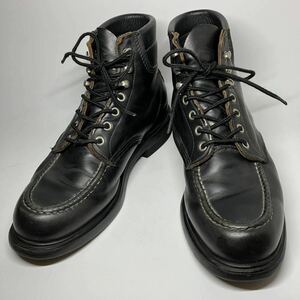 RED WING 8133 tea core SUPERSOLE 6 -inch super sole boots black feather tag Red Wing 8.1/2 black 90s~ USA old clothes American Casual 
