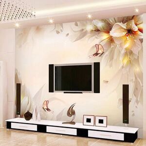 カスタム写真壁紙 3D ステレオミニマルモダンなリビングルームのテレビの背景壁画環境保護不織布壁紙