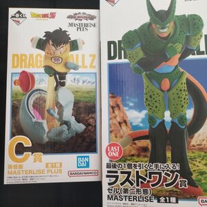 ドラゴンボール一番くじ　ラストワン賞　セル(第二形態)　C賞　孫悟飯　フィギュア　2点セット　新品　未使用