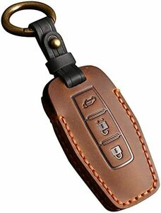 [Kinotaka] Mitsubishi exclusive use new model Outlander smart key cover Outlander original leather smart key case new model out 