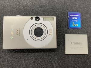 Canon IXY DIGITAL 10 PC1228 イクシー　コンパクトデジタルカメラ　デジカメ シルバー