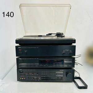 5SC099 YAMAHA Yamaha audio set P-530/M-35/TX-500/AVC-50 used present condition goods * turntable . stereo amplifier is power supply does not enter 