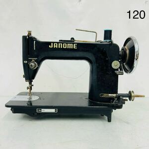 5SC103 JANOME Janome швейная машина MD101032 шитье рукоделие рукоделие античный Showa Retro retro металлический б/у текущее состояние товар работоспособность не проверялась 