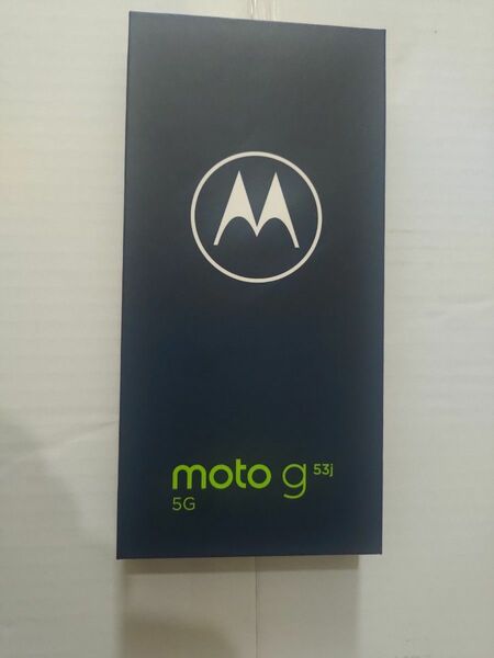 新品未開封　Motorola moto g53y インクブラック SIMフリー