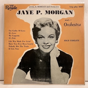 ●即決VOCAL LP Jaye P. Morgan / Jaye P. Morgan And Orchestra 18147 jv6849 米オリジナル、10インチ 