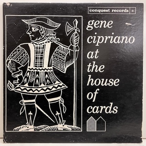 ●即決LP Gene Cipriano Trio / at the House of Cards xtv81185 j41287 米オリジナル ピアノトリオ