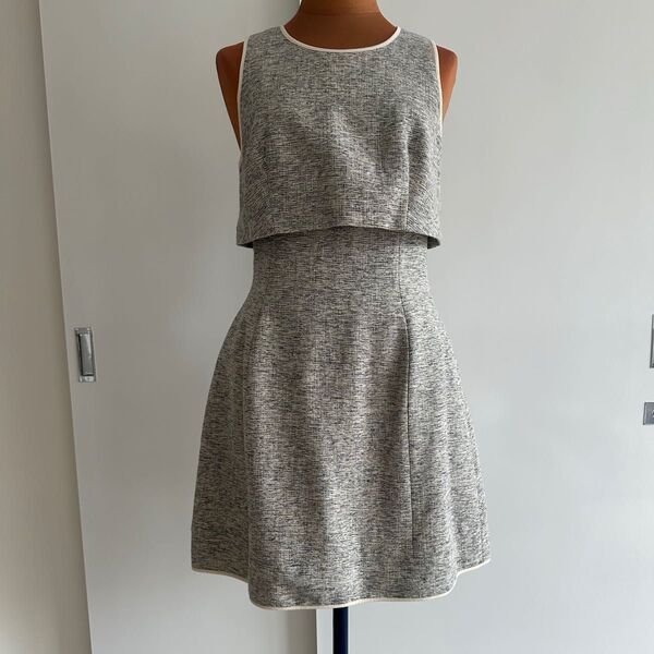 タグ付き新品 アルマーニエクスチェンジ ワンピース ひざ丈 ノースリーブ BNWT Armani Exchange Dress