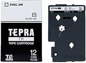 キングジム テープカートリッジ テプラTR 12mm TC12